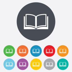 Book sign icon Open book symbol N28