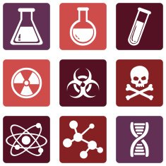Vector Set of Chemistry Icons N15