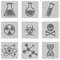 Vector Set of Chemistry Icons N16