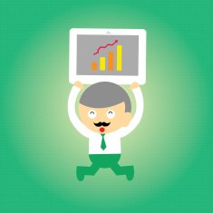 businessman vector cartoon