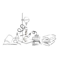Doodle Chemical Laboratory N2