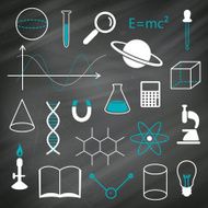 Vector Science Icons N4