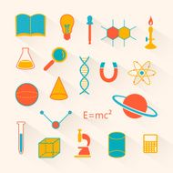 Vector Science Icons N5