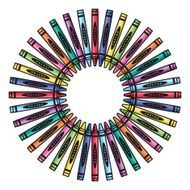 Crayon Wreath N2