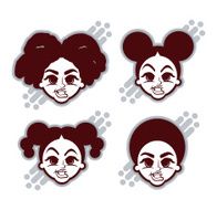 Funky Hip Hop Kids Vector N2