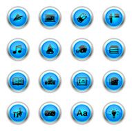 Blue Icons - School N3