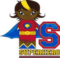 Mini Superhero Learning Letter S N127