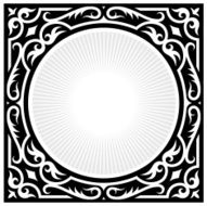 Abstract Ornate Frame Design N2