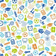 Education Seamless Pattern N7