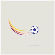 Soccer football ball background