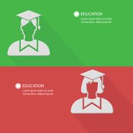 Education concept Blank for text vector N2