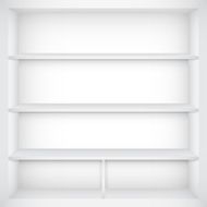 White shelves Vector