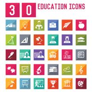 Education icons N254