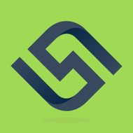 S letter line logo N22