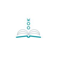Open Book Logo Concept