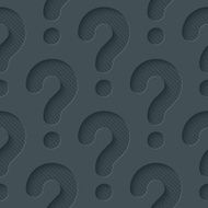 Dark seamless vector background with 3D effect N2
