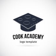 Cook Academy Abstract Vector Logo Template