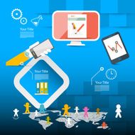 Vector Web Page Layout