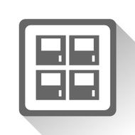 Vector locker icon Illustration EPS10 N16