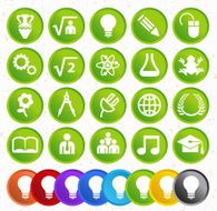 Education icons N256