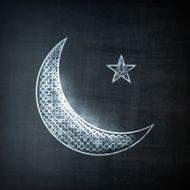 Moon icon Graphic Concept