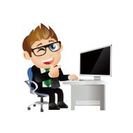 People Set - Business Businessman Good idea