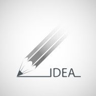 Logo pen with the inscription idea N3