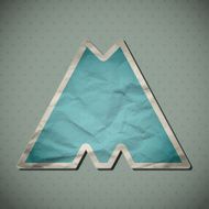 Paper alphabet N35