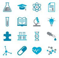 Science Icons - Color