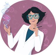 Female scientist N2