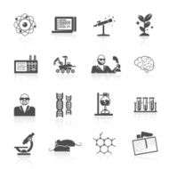Science And Research Icon Set N2