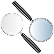 magnifying glass N43