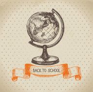 Hand drawn back to school illustration N3