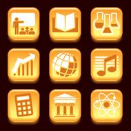 Science and Education Icons N9