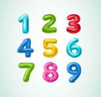 Plasticine numbers