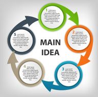 Infographic business template vector illustration N145