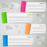 Paper strips for data presentation