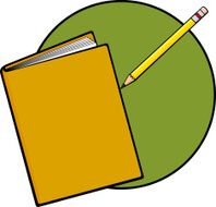 Book and pencil N4