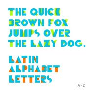 Geometric shapes alphabet letters Retro font Latin le