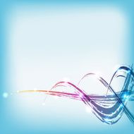 vector color paint water wave background