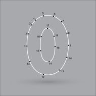 dot puzzle number 0