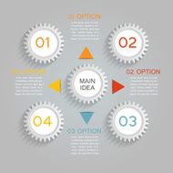 Infographic business template vector illustration N148