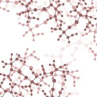 Molecule background colorful illustration N14