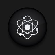 Vector modern black circle icon Eps10 N3