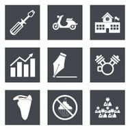 Icons for Web Design set 12