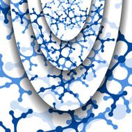 Dna colorful illustration N180