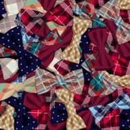 Pattern of vector bow-ties