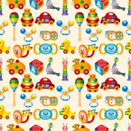 kid toy seamless pattern N2