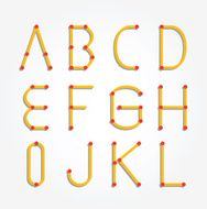 alphabet dot modern abstract style Design N3