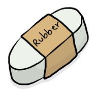 eraser cartoon